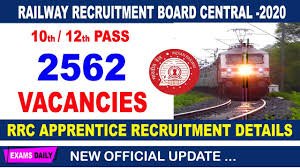 Central Railway Recruitment मध्य रेलवे में भर्तियाँ Trainee Apprentice पदों के लिए भर्ती