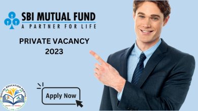 SBI MUTUAL FUND PRIVATE VACANCY